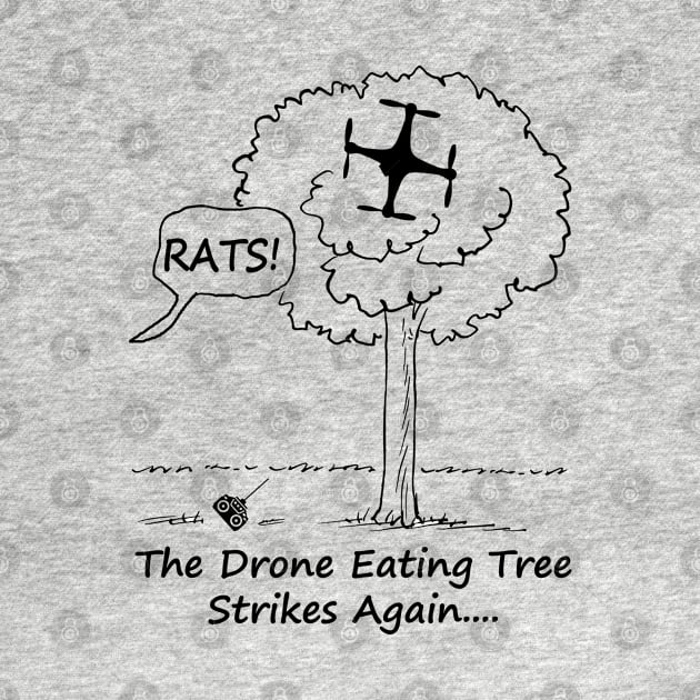 Drone Eating Tree by drquest